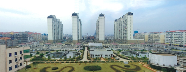 江西最大污水處理廠(chǎng)——南昌朝陽(yáng)污水處理廠(chǎng)二期工程（省、市優(yōu)良工程，獲滕王閣杯）